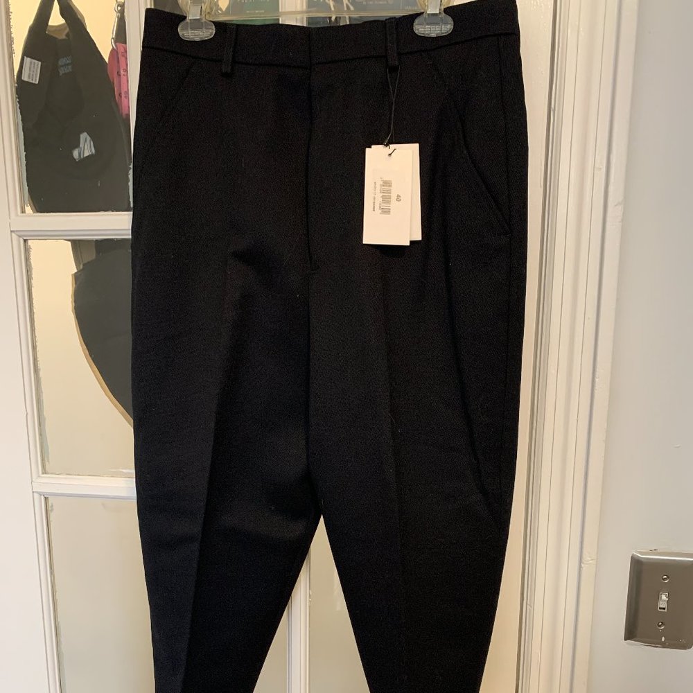 AMI ALEXANDRE MATTIUSSI navy wool men's trousers - NWT